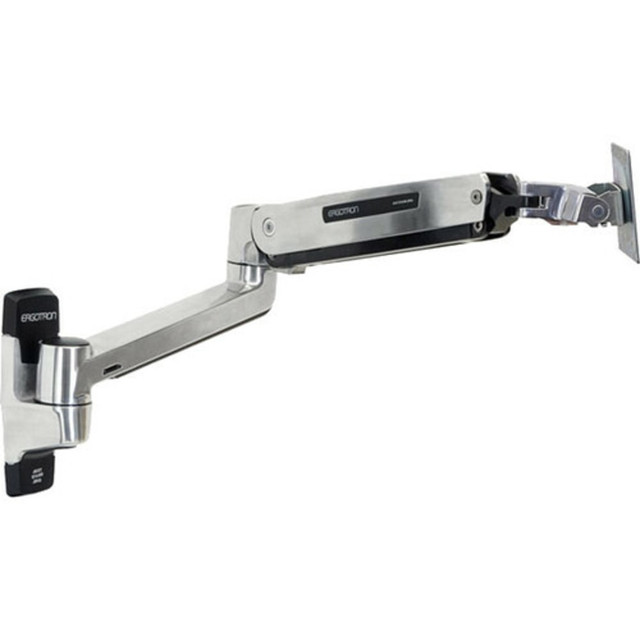 ERGOTRON 45-383-026  LX HD - Mounting kit (extension adapter, VESA adapter, sit-stand arm, wall mount base) - for LCD display - polished aluminum - screen size: up to 46in