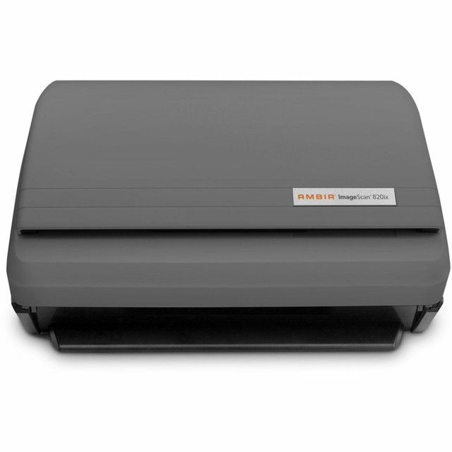 PROFESSIONAL-GRADE QUALITY: Durable and reliable enough for high-volume environments like patient registration, medical records and back office scanning areas.  HIGH SPEED DUPLEX SCANNING: Save time by quickly scanning both sides of double-sided documents and cards in a single pass.  COMPACT FOOTPRINT: At about the size of a toaster, the ImageScan Pro 820ix takes up less space than a comparable ADF scanner.  VERSATILITY: High-speed automatic feeder holds up to 50 pages for bulk scanning tasks in addition to business, identification & insurance cards.  RELIABILITY: ImageScan Pro 820ix is trusted and proven for use in small practices, medical groups, urgent care clinics and hospitals.  ENERGY STAR CERTIFIED: The ImageScan Pro 820ix is Energy Star certified, making it a powerful scanner that doesnT waste energy.  PRESET SCAN BUTTONS: We make scanning easy. AmbirScan ADF software provides 9 scan profile buttons. We have tailored buttons 1-3 specifically for scanning cards and documents to upload into athenaNet.  Energy efficient - designed to use less energy than alternative products, potentially helping you save money and reduce your carbon footprint.