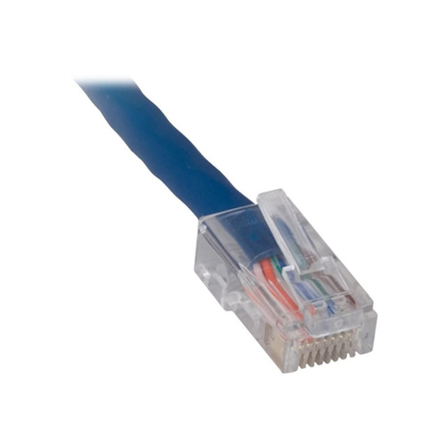 VCOM INTERNATIONAL MULTI MEDIA Comprehensive CAT5E-ASY-7BLU  CAT5e 350MHz Assembly Cable Blue 7ft. - 7 ft Category 5e Network Cable for Network Adapter, Hub, Switch, Router, Modem, Patch Panel, Network Device - First End: 1 x RJ-45 Male Network - Sec