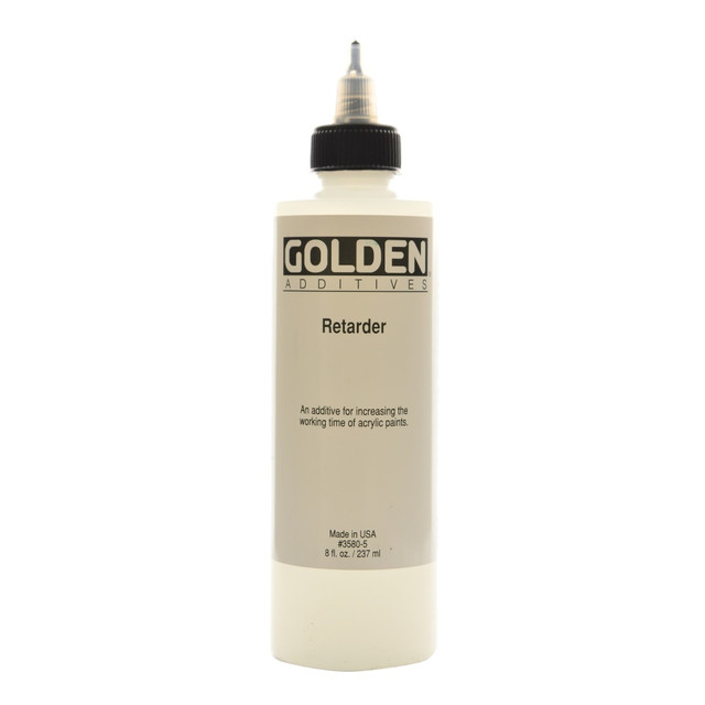 GOLDEN ARTIST COLORS, INC. 3580-5 Golden Acrylic Retarder, 8 Oz