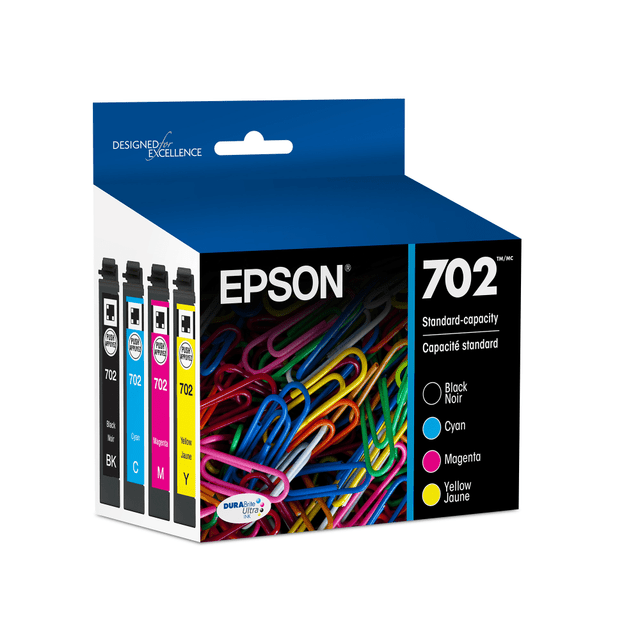 Replace only the cartridge that runs out with individual ink cartridges. Best of all, only one set of cartridges is needed to print amazing documents and great photos. There's no need to spend additional money on specialized cartridges to print on either plain or photo paper. Epson's revolutionary DURABrite Ultra Ink produces prints that look brilliant on both plain and glossy photo paper.