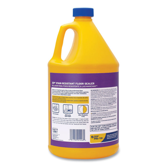 ZEP INC. Commercial® ZUFSLR128EA Stain Resistant Floor Sealer, 1 gal Bottle
