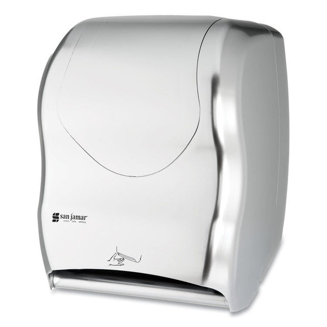 CFS BRANDS San Jamar® T1470SS Smart System with iQ Sensor Towel Dispenser, 16.5 x 9.75 x 12, Silver