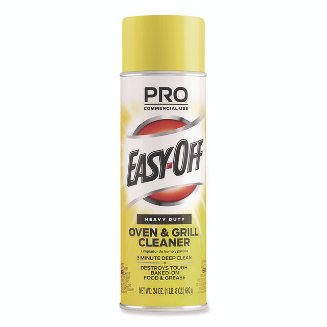 RECKITT BENCKISER Professional EASY-OFF® 85261 Oven and Grill Cleaner, 24 oz Aerosol, 6/Carton