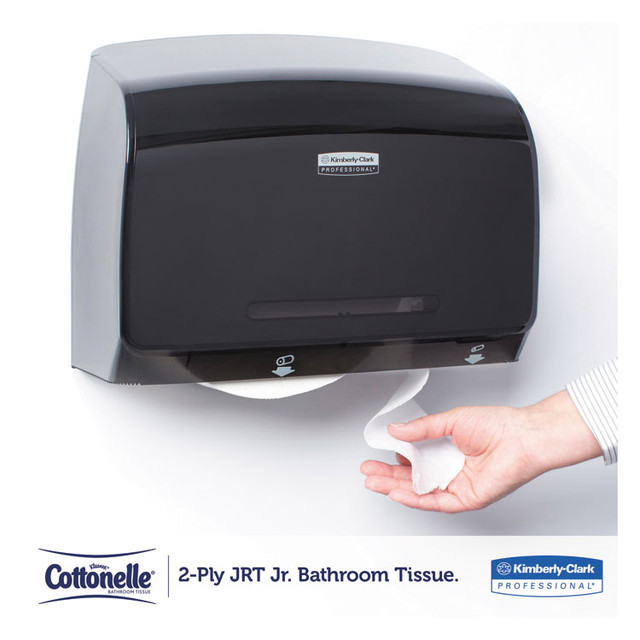 KIMBERLY-CLARK PROFESSIONAL Scott® 07304 Essential Extra Soft JRT, Septic Safe, 2 Ply, 3.55" x 750 ft, White, 12 Rolls/Carton