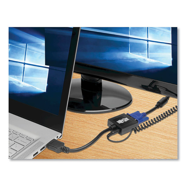 EATON CORPORATION Tripp Lite by P13106N HDMI to VGA with Audio Converter Cable, 6", Black
