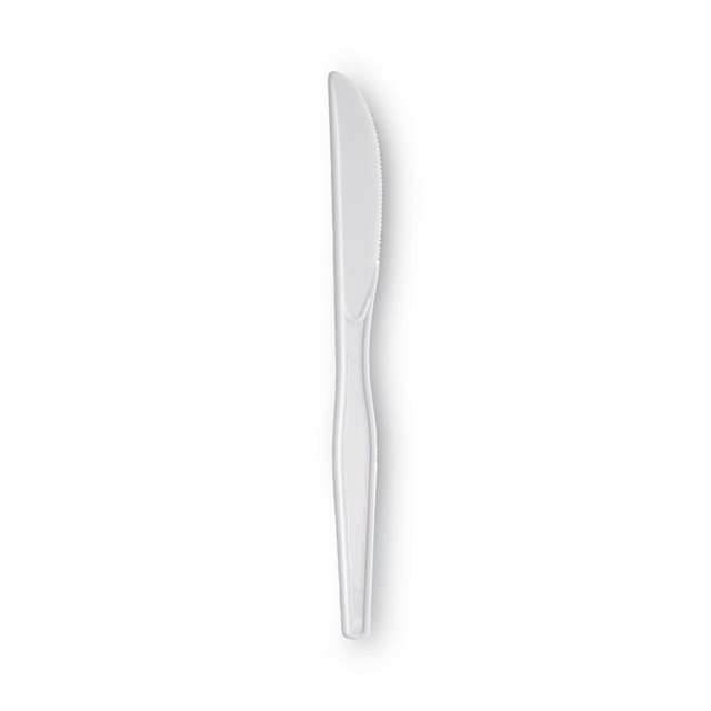 GEORGIA PACIFIC Dixie® KH207 Plastic Cutlery, Heavyweight Knife, White, 100/Box