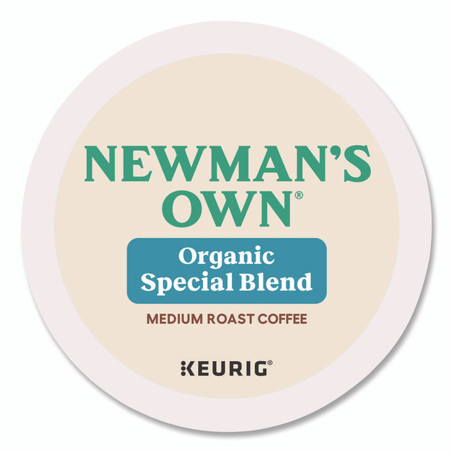 KEURIG DR PEPPER Newman's Own® Organics 4050CT Special Blend Coffee K-Cups, 96/Carton