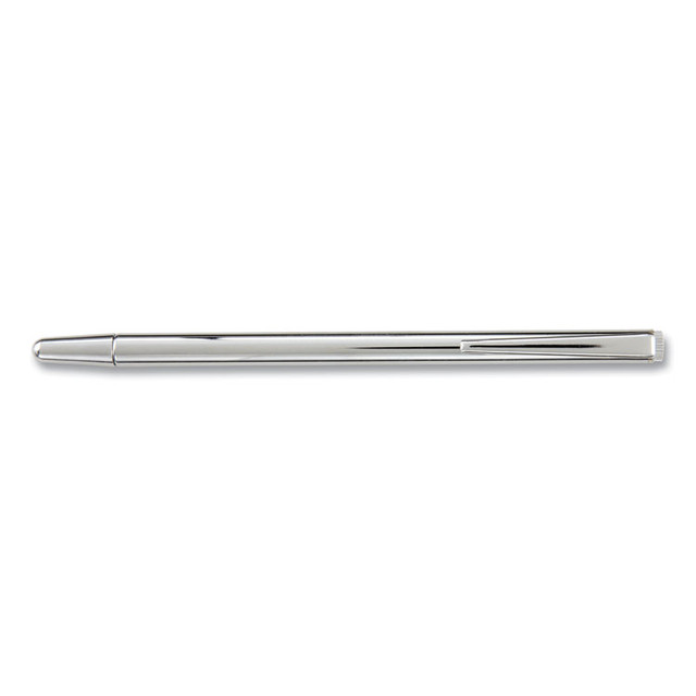APOLLO AUDIO VISUAL 18001 Slimline Pen-Size Pocket Pointer with Clip, Extends to 24.5", Silver