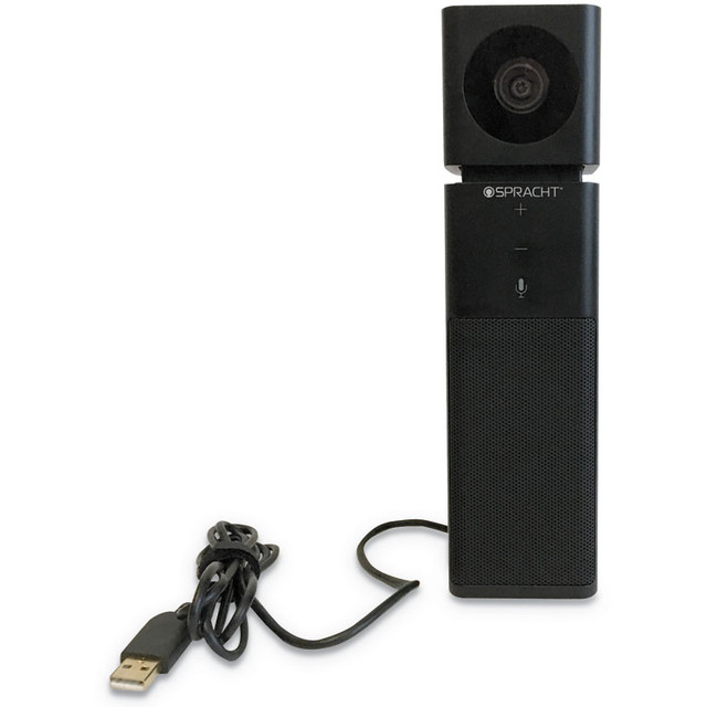 SPRACHT CC2020 Aura Video Mate HD Video and Audio Conferencing Camera, 1920 pixels x 1080 pixels, 2.1 Mpixels, Black