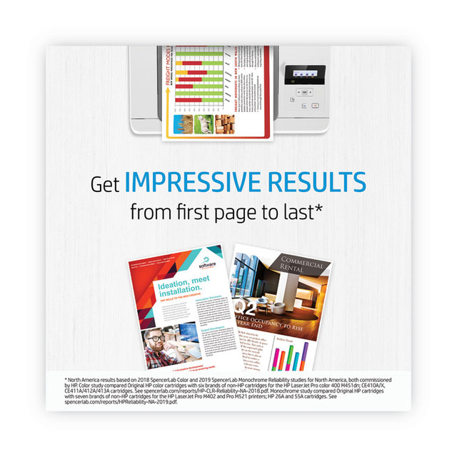 HP INC CF380A HP 312A, (CF380A) Black Original LaserJet Toner Cartridge