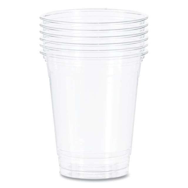 DART SOLO® TP10DCT Ultra Clear PET Cups, Tall, 10 oz, Plastic, 50/Bag, 20 Bags/Carton