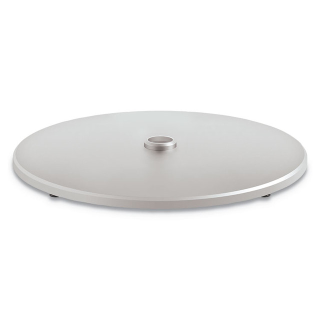 HON COMPANY CTMDSPR8 Arrange Round Disc Shroud Table Base, 26.82" x 26.82" x 1.42", Silver, Steel