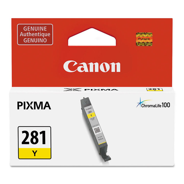 INNOVERA Canon® 2090C001 2090C001 (CLI-281) ChromaLife100+ Ink, 259 Page-Yield, Yellow