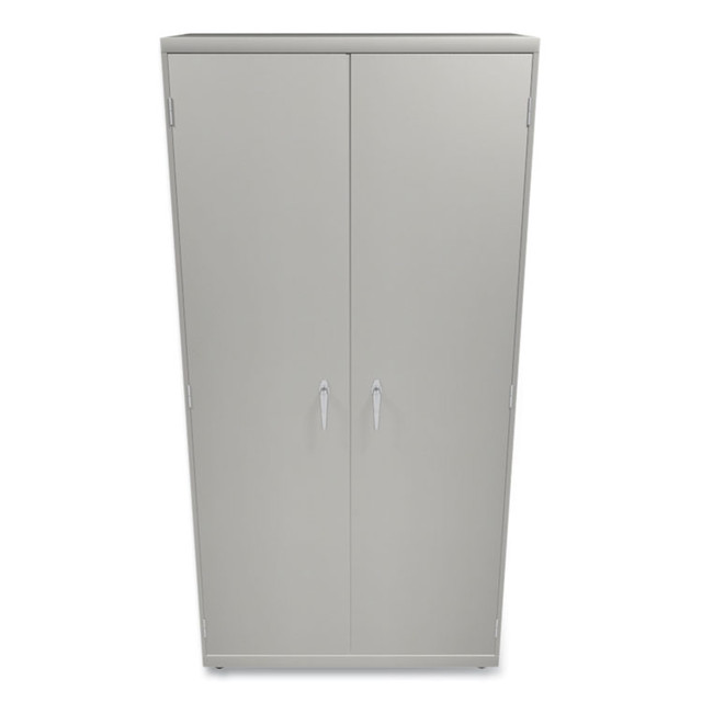 HON COMPANY SC1872Q Assembled Storage Cabinet, 36w x 18.13d x 71.75h, Light Gray
