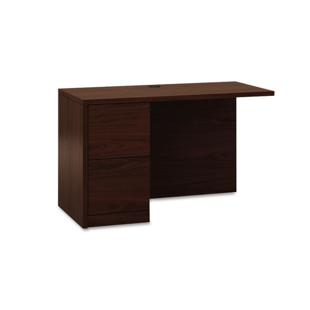 HON COMPANY 105906LNN 10500 Series L Workstation Return, Full-Height Left Ped, 48w x 24d x 29.5h, Mahogany