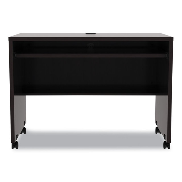 ALERA VA204224ES Alera Valencia Series Mobile Workstation Desk, 41.38" x 23.63" x 30", Espresso