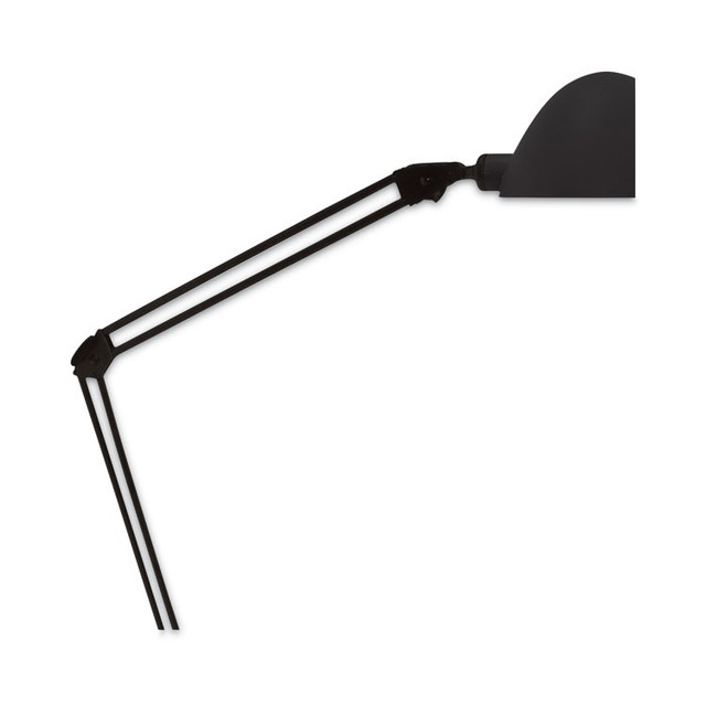 LEDU CORP. L9142BK LED Desk and Task Lamp, 5W, 5.5w x 13.38d x 21.25h, Black