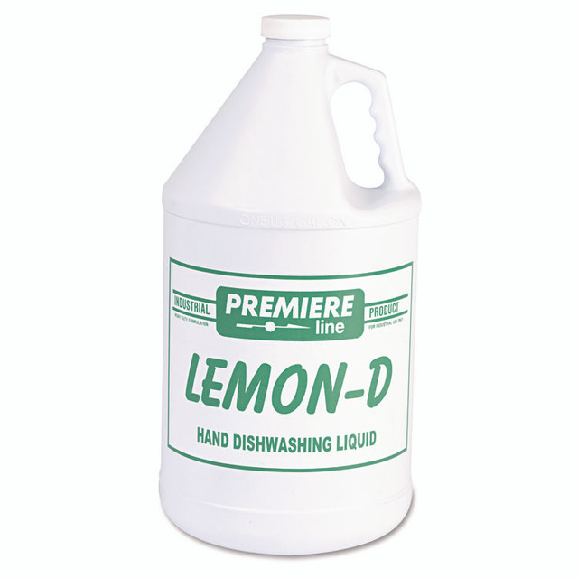 KESS INDUSTRIAL PROD. LEMON-D Lemon-D Dishwashing Liquid, Lemon, 1 gal Bottle, 4/Carton
