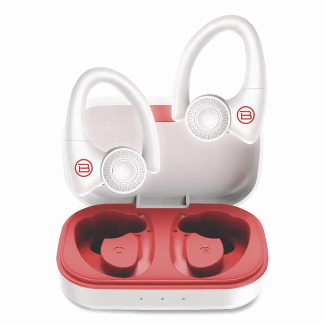 BYTECH BCAUBE119WT Bluetooth Sports Earbuds, White