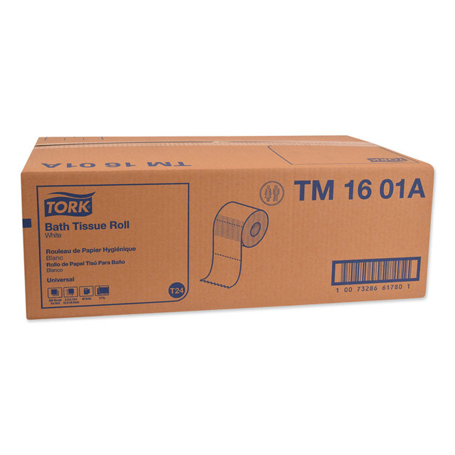 SCA TISSUE Tork® TM1601A Universal Bath Tissue, Septic Safe, 2-Ply, White, 500 Sheets/Roll, 48 Rolls/Carton