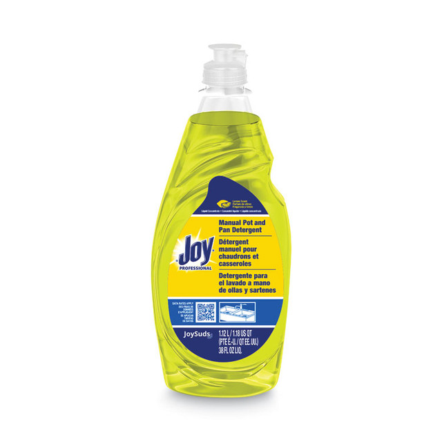 JOYSUDS, LLC. 43606CT Dishwashing Liquid, Lemon Scent, 38 oz Bottle, 8/Carton