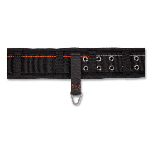 TENACIOUS HOLDINGS, INC. ergodyne® 13653 Arsenal 5550 3" Padded Base Layer Tool Belt, Fits Waist 32" to 46", Polyester, Black