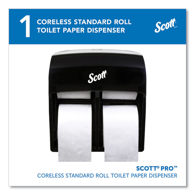 KIMBERLY CLARK Scott® 44518 Pro High Capacity Coreless SRB Tissue Dispenser, 11.25 x 6.31 x 12.75, Black