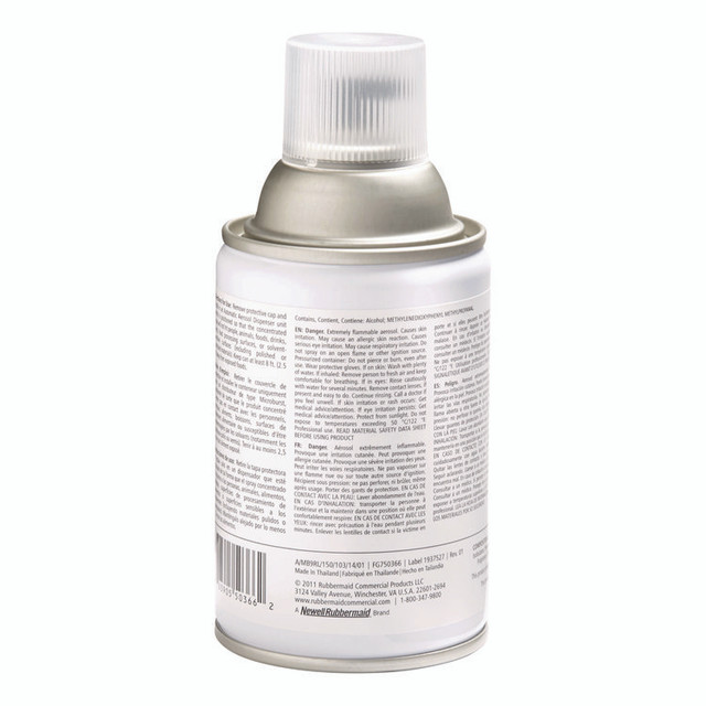 RUBBERMAID COMMERCIAL PROD. 4012571 Microburst 3000 Refill, Mountain Peaks, 2 oz Aerosol Spray, 12/Carton
