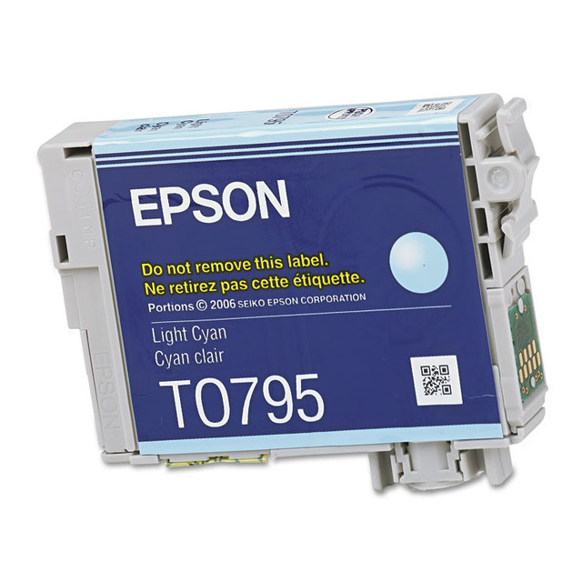 EPSON AMERICA, INC. T079520 T079520 (79) Claria High-Yield Ink, 810 Page-Yield, Light Cyan