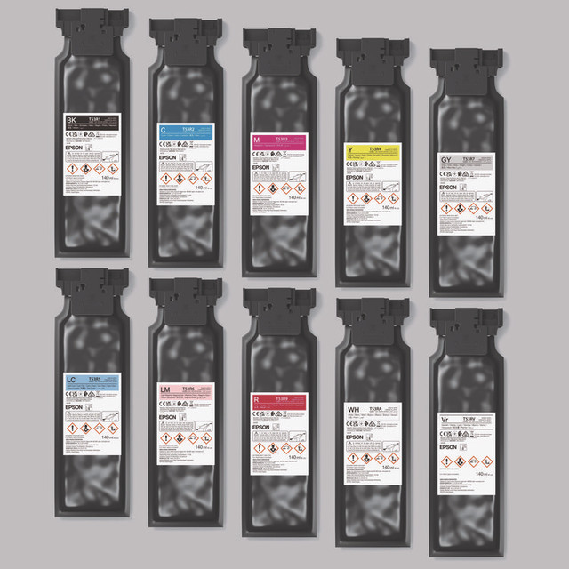 EPSON AMERICA, INC. T53RA20 T53RA20 (T53R) UltraChrome UV Ink, White