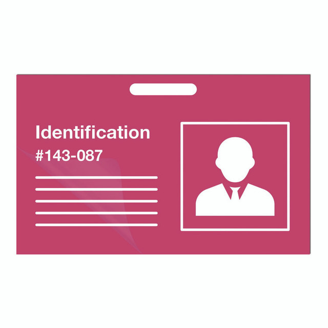 FELLOWES MFG. CO. 52051 Laminating Pouches, 10 mil, 3.88" x 2.63", Clear Gloss, 100/Pack