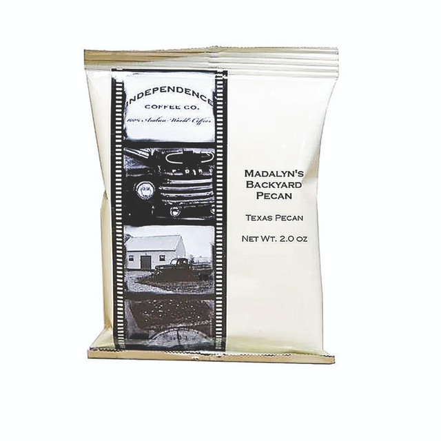 INDEPENDENCE COFFEE CO. ICF18029 Madalyn's Backyard Pecan Coffee Fraction Pack, 2 oz, 40/Carton