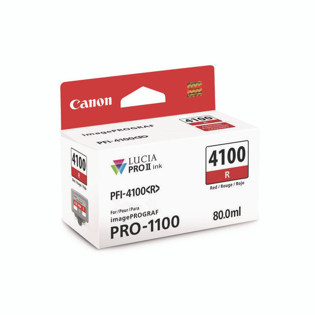 INNOVERA Canon® 6785C002AA 6785C002AA (PFI-4100) High-Yield Ink, Red