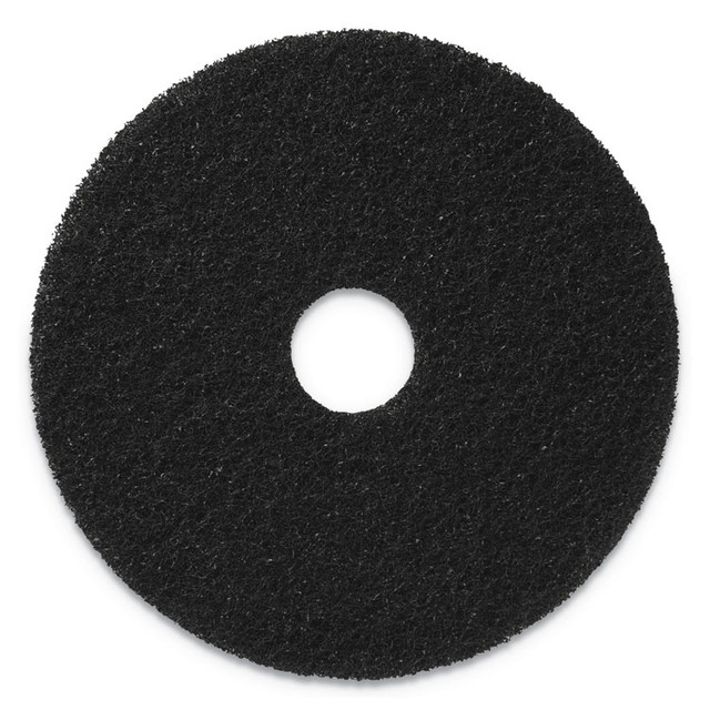AMERICO MANUFACTURING CO 400114 Stripping Pads, 14" Dia., Black, 5/Carton