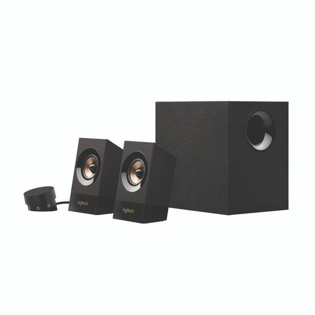 LOGITECH, INC. 24374315 Z533 Computer Speaker System, 3.5 mm Headphone Jack/RCA, Black