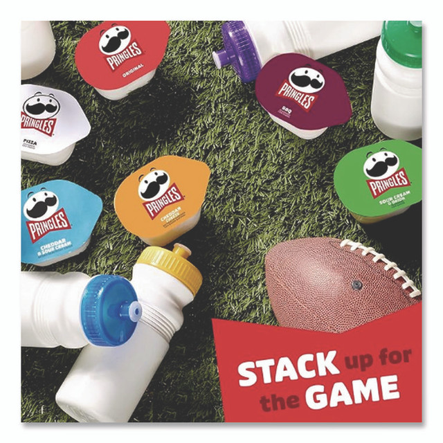 KELLOGG'S Pringles® KEE18263 Snack Stack Variety Pack Crisps, (6) 0.67 and (21) 0.74 oz/Tubs, 27/Carton