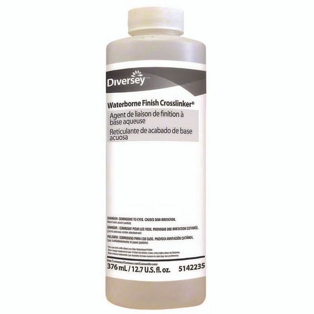 DIVERSEY 95142235 Waterborne Finish Crosslinker, 12.7 oz Bottle, 12/Carton