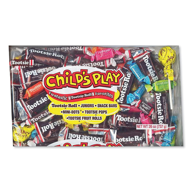 TOOTSIE ROLL INDUSTRIES 1817 Child's Play Assortment Pack, Assorted, 26 oz