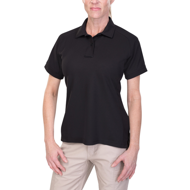 Vertx VTX4010P BK 2XL N/A Vertx Coldblack Women's Short Sleeve Polo
