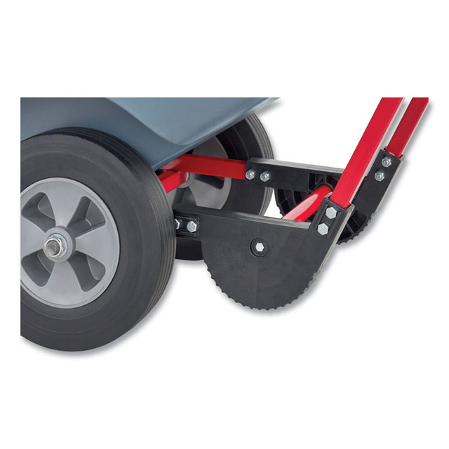 RUBBERMAID COMMERCIAL PROD. 2192462 1 cu yd BRUTE DURATILT Frame Tilt Truck, Standard Duty, 1,200 lb Capacity, Gray