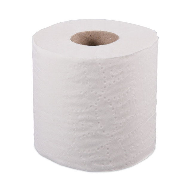 BOARDWALK 6170B 1-Ply Toilet Tissue, Septic Safe, White, 1,000 Sheets, 96 Rolls/Carton