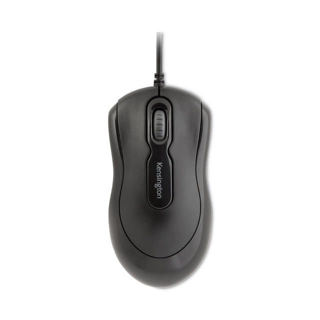 KENSINGTON 72356 Mouse-In-A-Box Optical Mouse, USB 2.0, Left/Right Hand Use, Black
