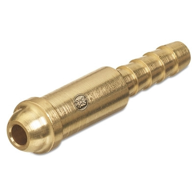 Western Enterprises Inert Arc Nipple, 200 psig, Brass, B-Size 5/8 in-18
