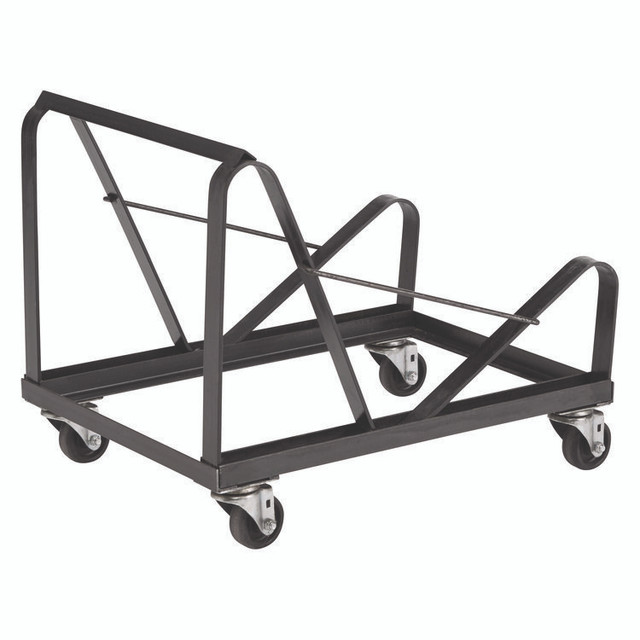 NATIONAL PUBLIC SEATING NPS® DY86 Dolly For 8600 Series Chairs, 1,100 lb Capacity, 21" x 21" x 26", Black