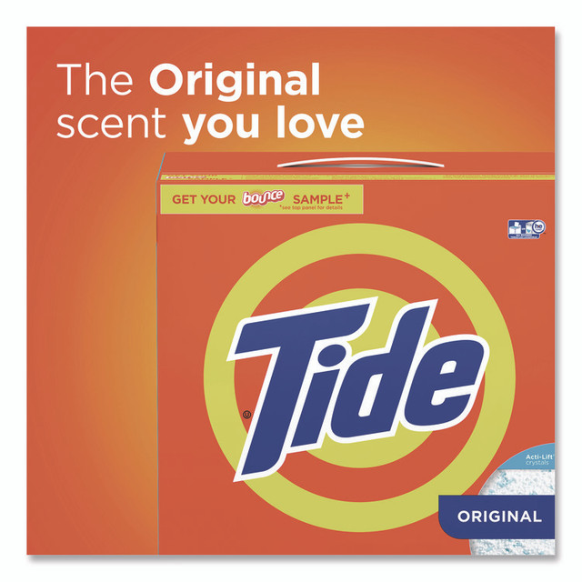 PROCTER & GAMBLE Tide® 84997EA HE Laundry Detergent, Original Scent, Powder, 95 oz Box