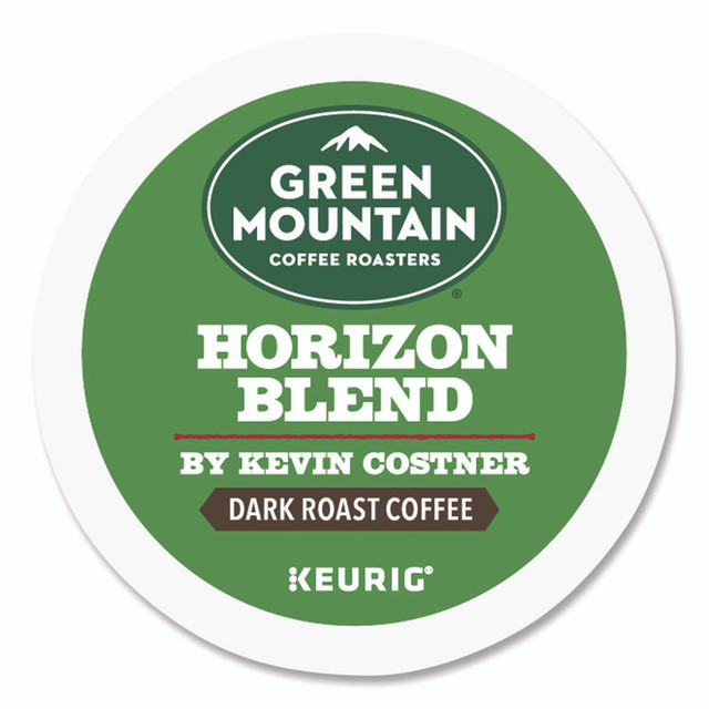 KEURIG DR PEPPER Green Mountain Coffee® 5000379575 Horizon Blend by Kevin Costner Coffee K-Cups, 0.37 oz, 24/Box