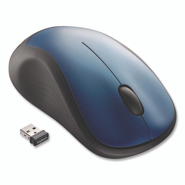 LOGITECH, INC. 865787 M310 Wireless Mouse, 2.4 GHz Frequency/30 ft Wireless Range, Left/Right Hand Use, Peacock Blue