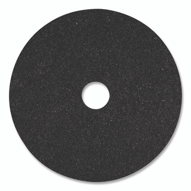 AMERICO MANUFACTURING CO 400115 Stripping Pads, 15" Diameter, Black, 5/Carton