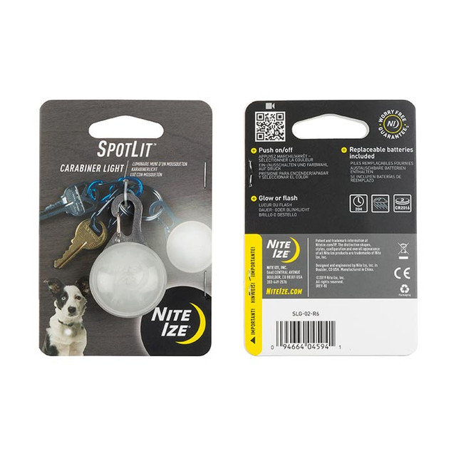 Nite-Ize SLG-02-R6 SpotLit Carabiner Light